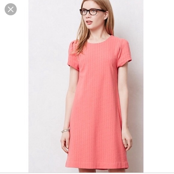 Anthropologie Dresses & Skirts - Anthropologie Maeve Diamond Print Knit Shift Dress